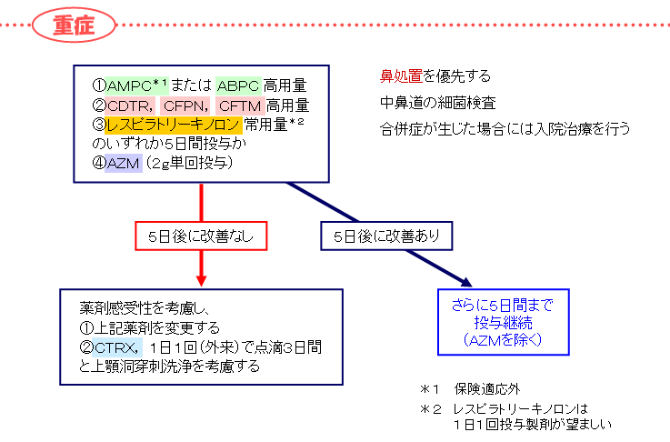 慢性副鼻腔炎ガイドライン 2010 – 慢性副鼻腔炎 治療 ガイドライン 2018 – RUOR